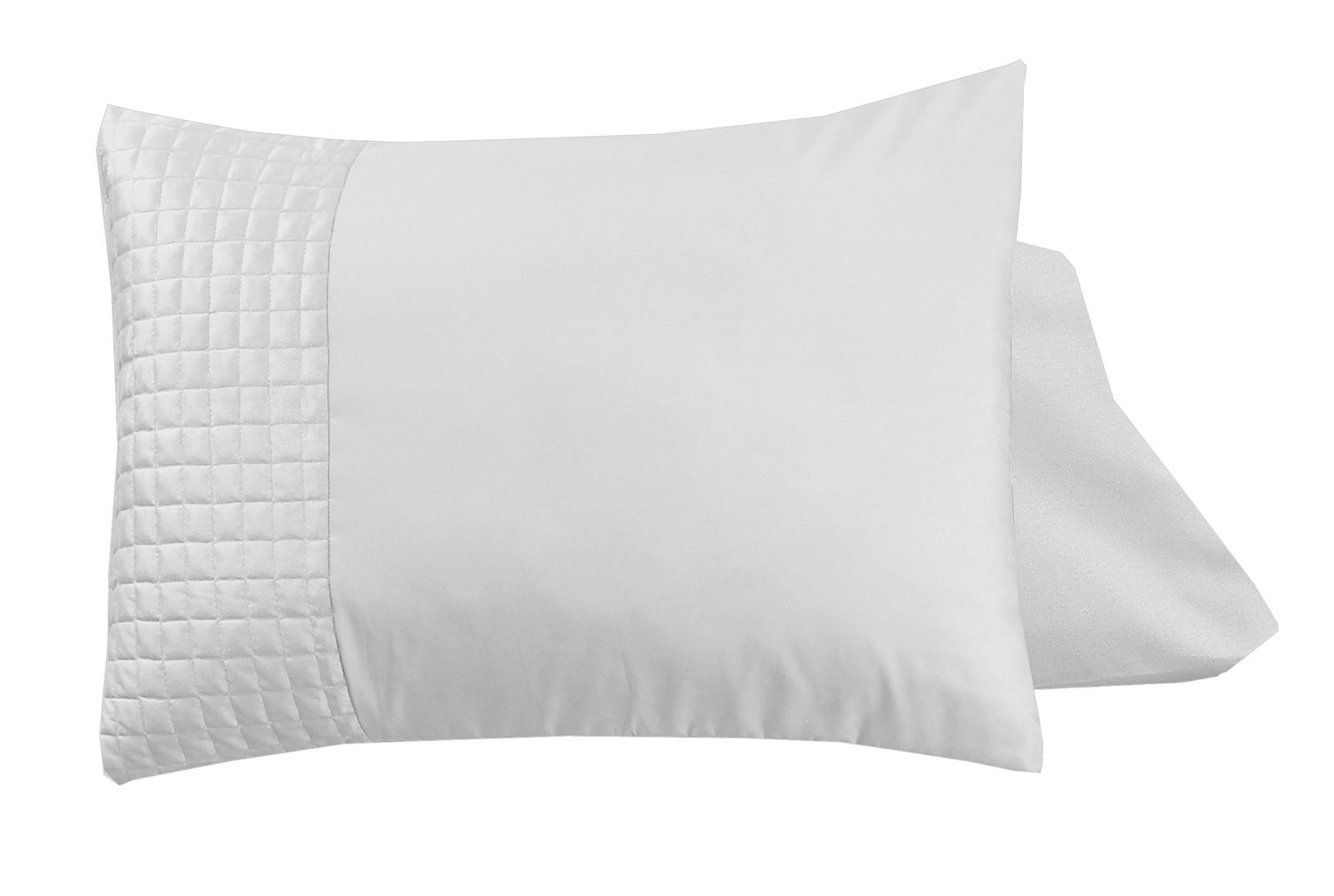 NordDream Velvet tyynyliinat valkoinen 60x70 2kpl