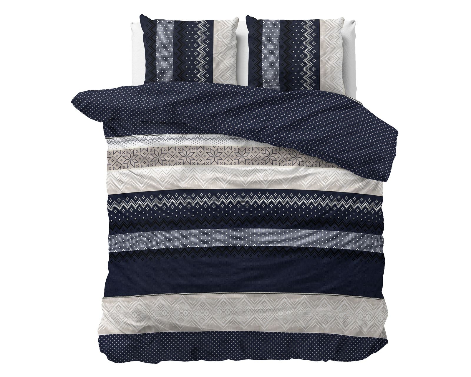 NordDream Elegance Elisabeth Navy pussilakana 200x220 silitysvapaa