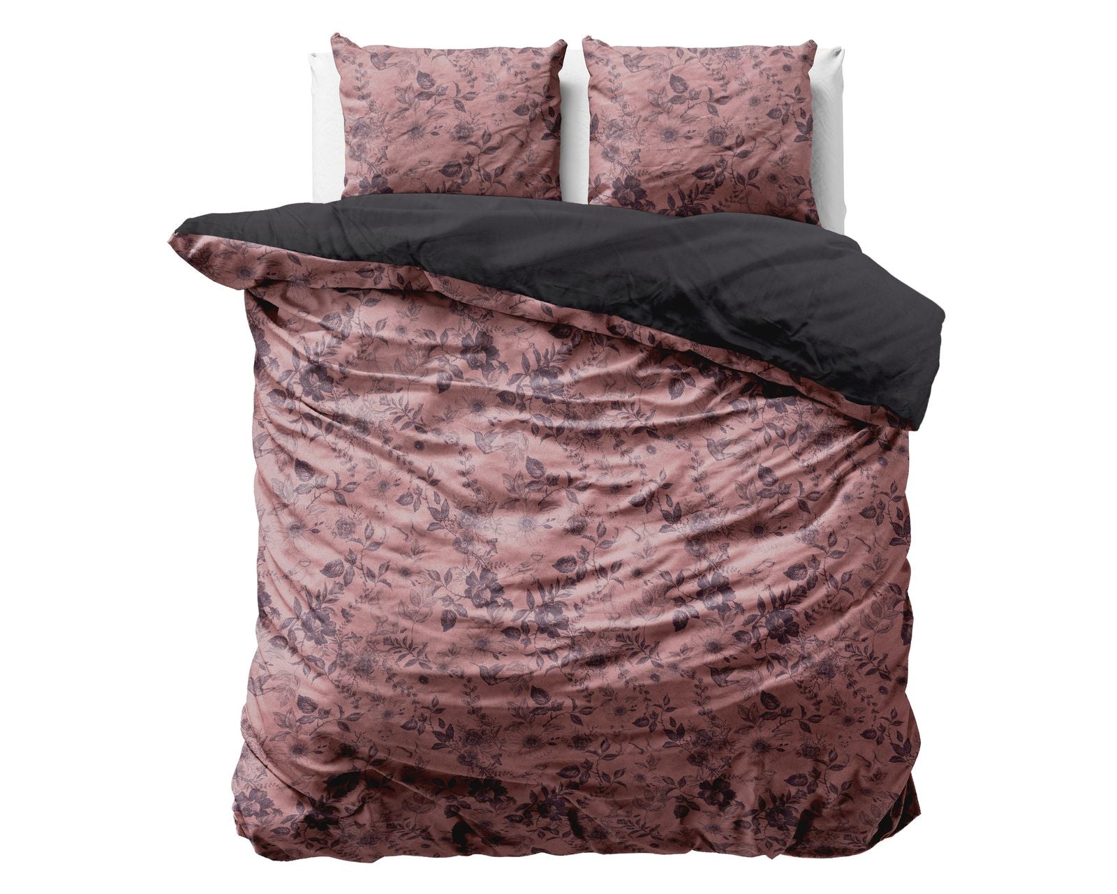 NordDream Signature Velvet Jonas pussilakana ruskea sametti