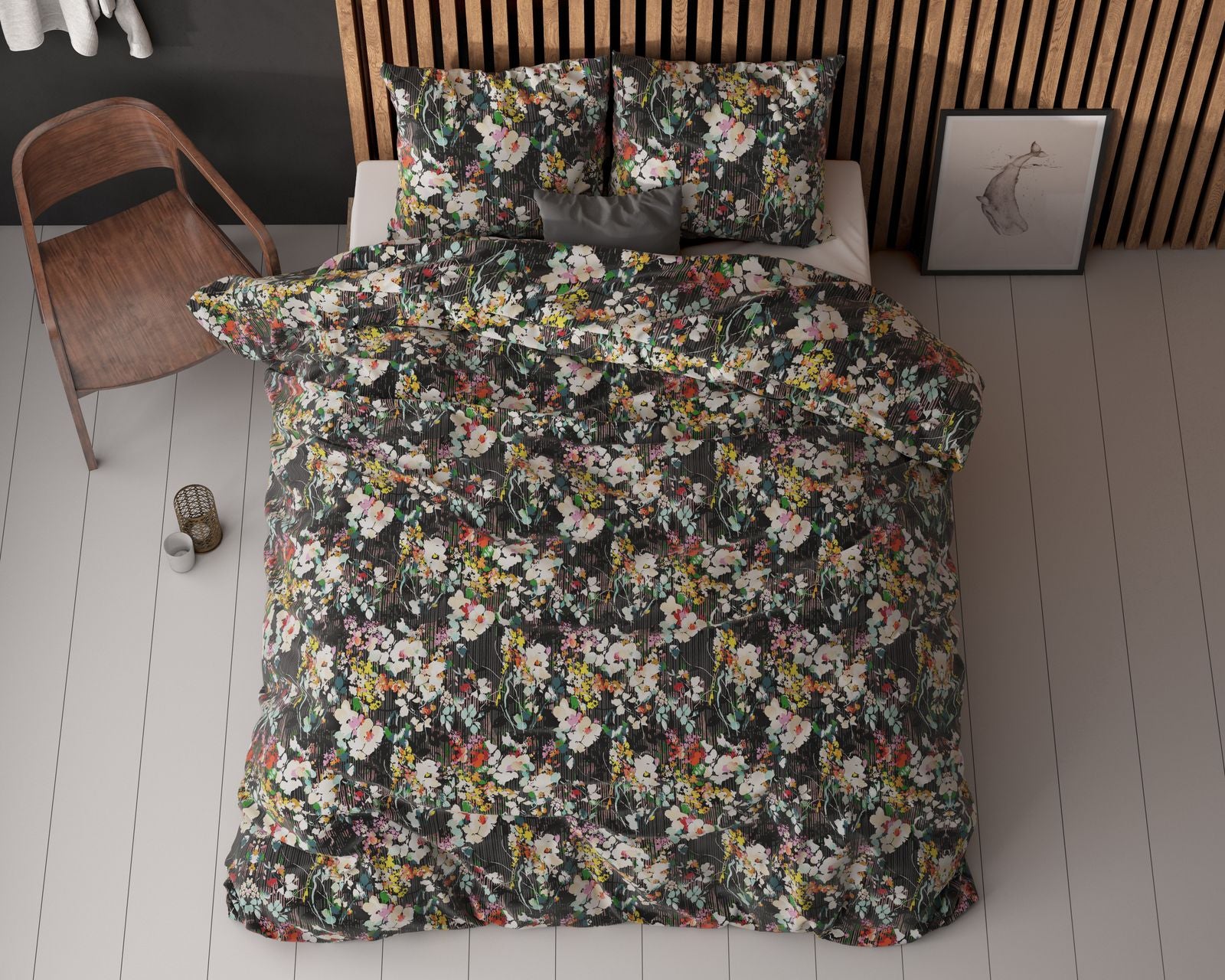 NordDream Elegance Jolisa 2 pussilakana 140x220 musta