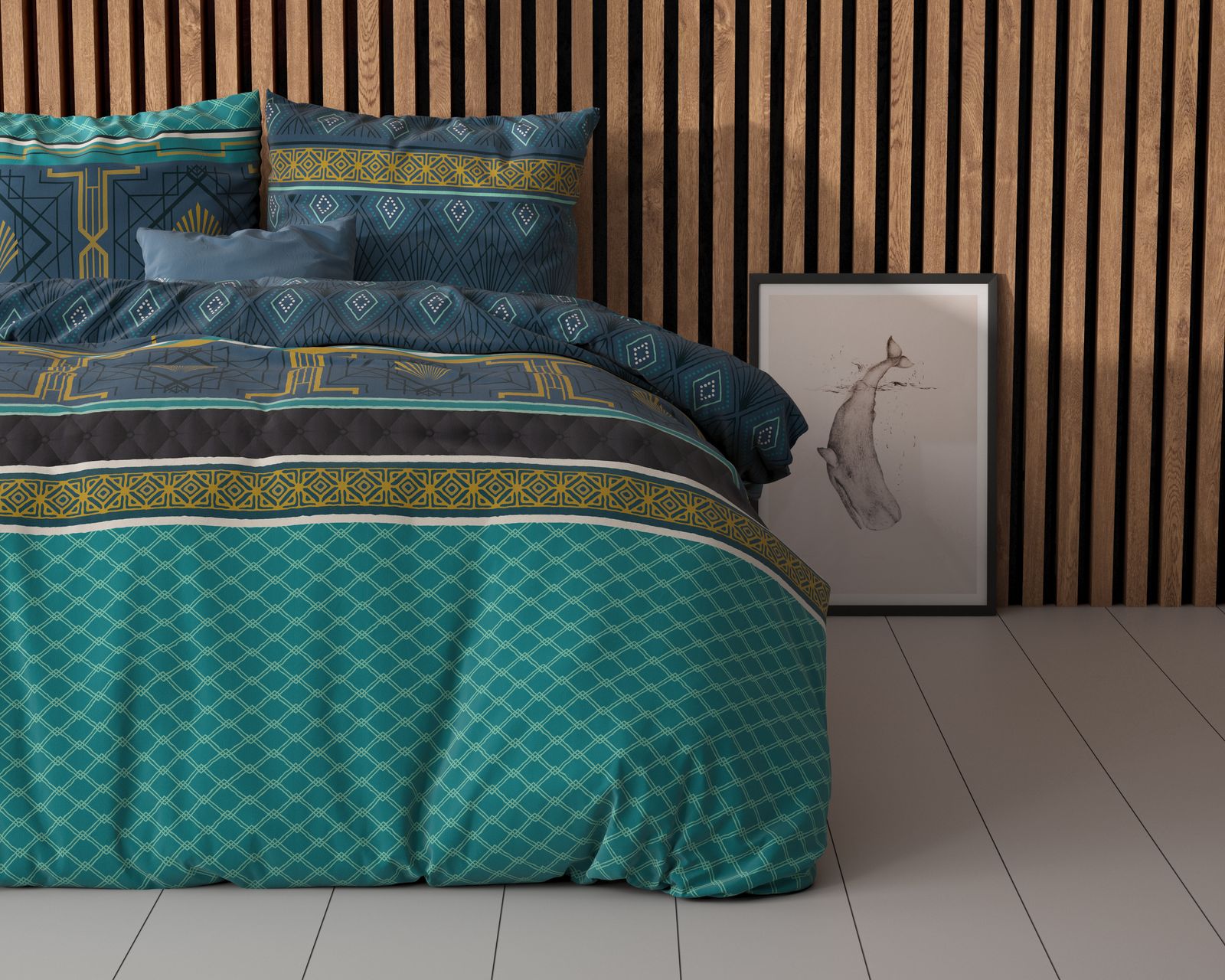 NordDream Elegance Xavier pussilakana 240x220 vihreä