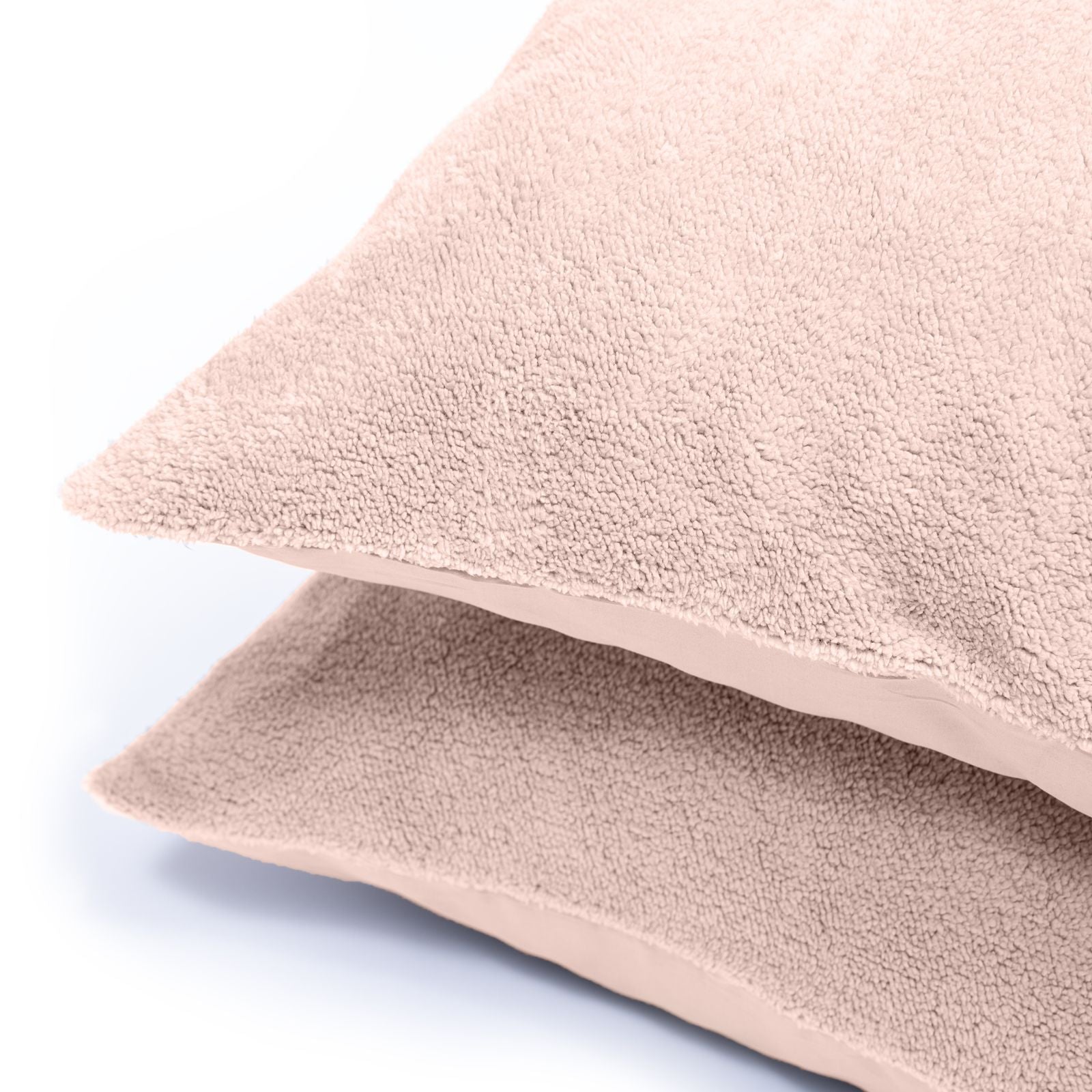 NordDream Teddy tyynyliina 60x70 roosa 2-pack lämmin