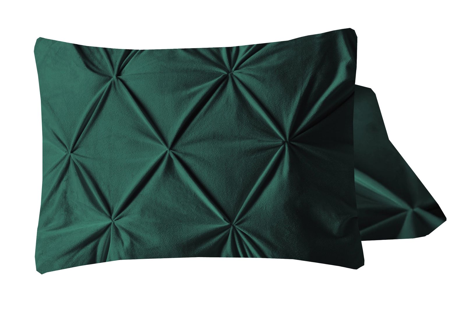 NordDream Velvet Pintuck tyynyliina 60x70 vihreä 2-pack