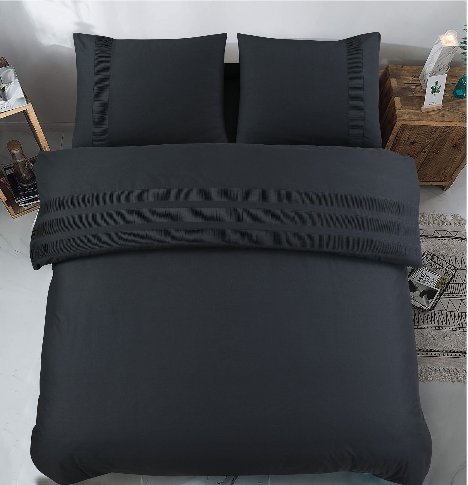 NordSleeps NordDream Bali pussilakana musta perkaali