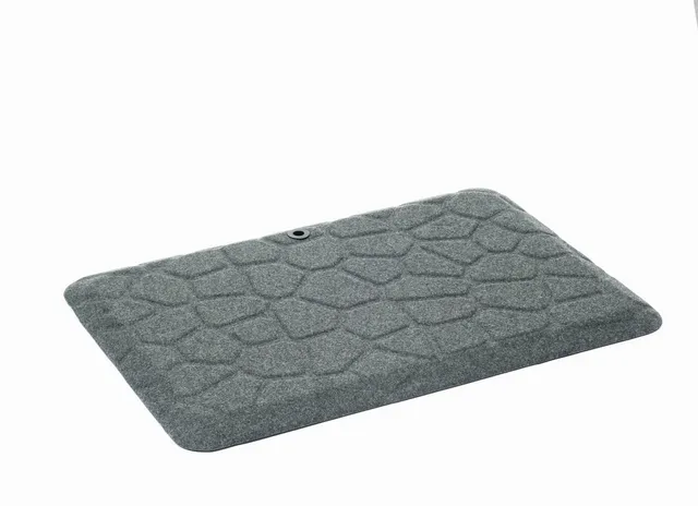Stoo Super Soft seisontamatto tummanharmaa 76x52