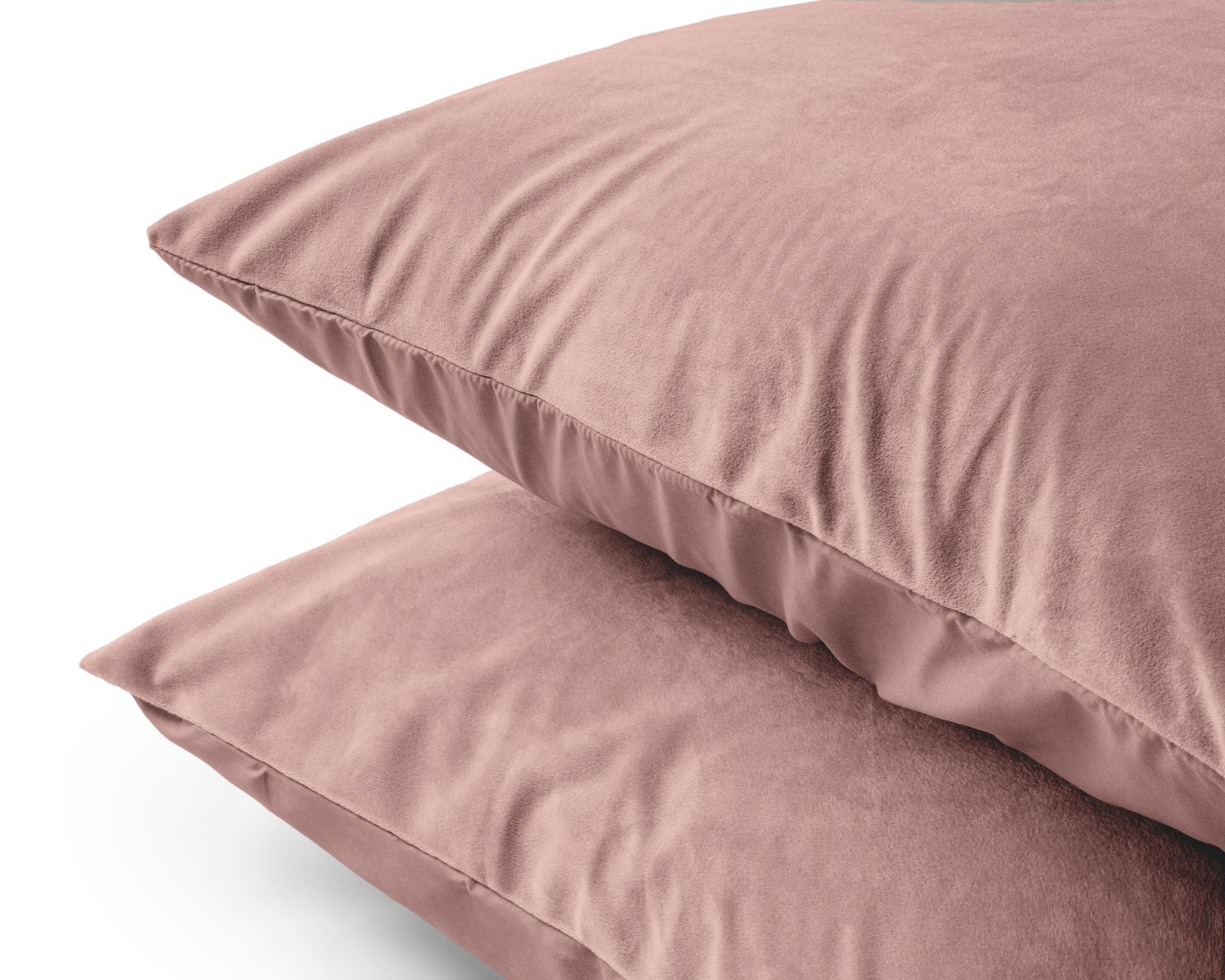 NordDream Velvet tyynyliina vanha roosa 60x70 cm 2 kpl