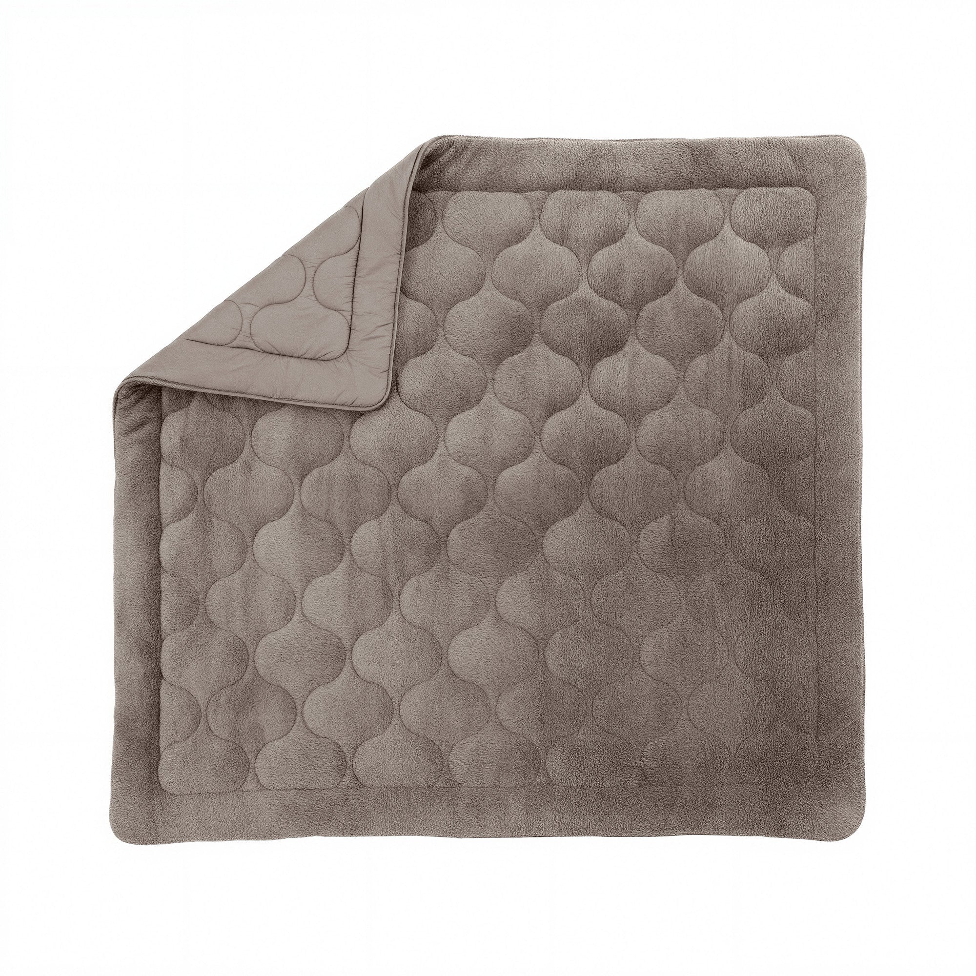 NordDream Lazy Teddy peitto 140x200 taupe/harmaa karvapeitto