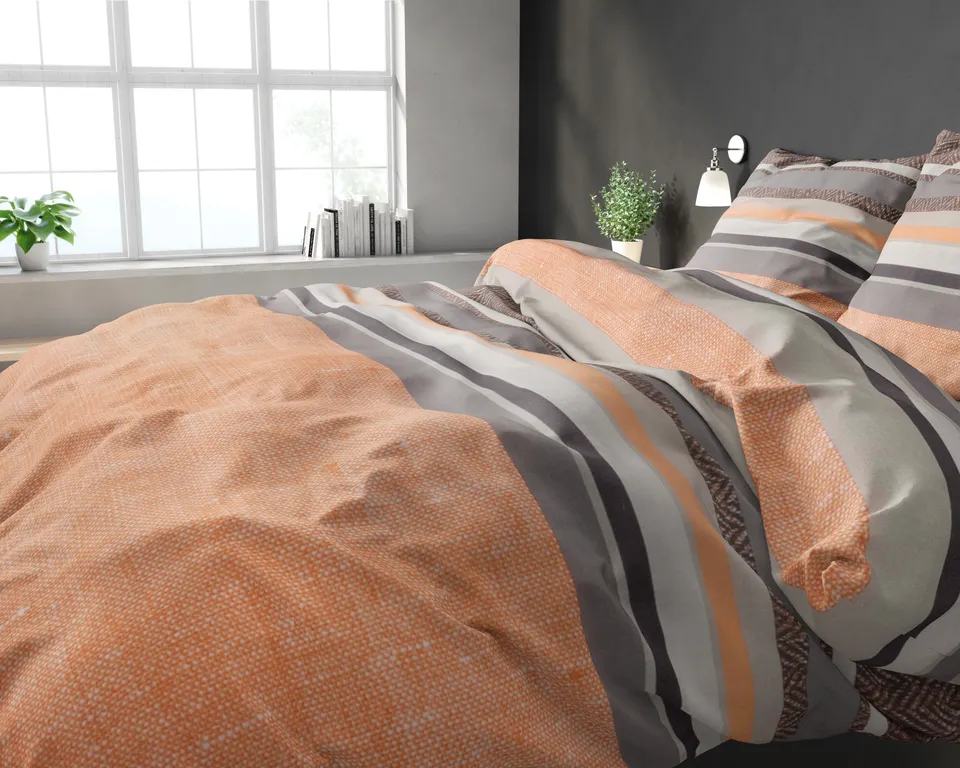 NordDream Elegance Sonta pussilakana 200x220 oranssi