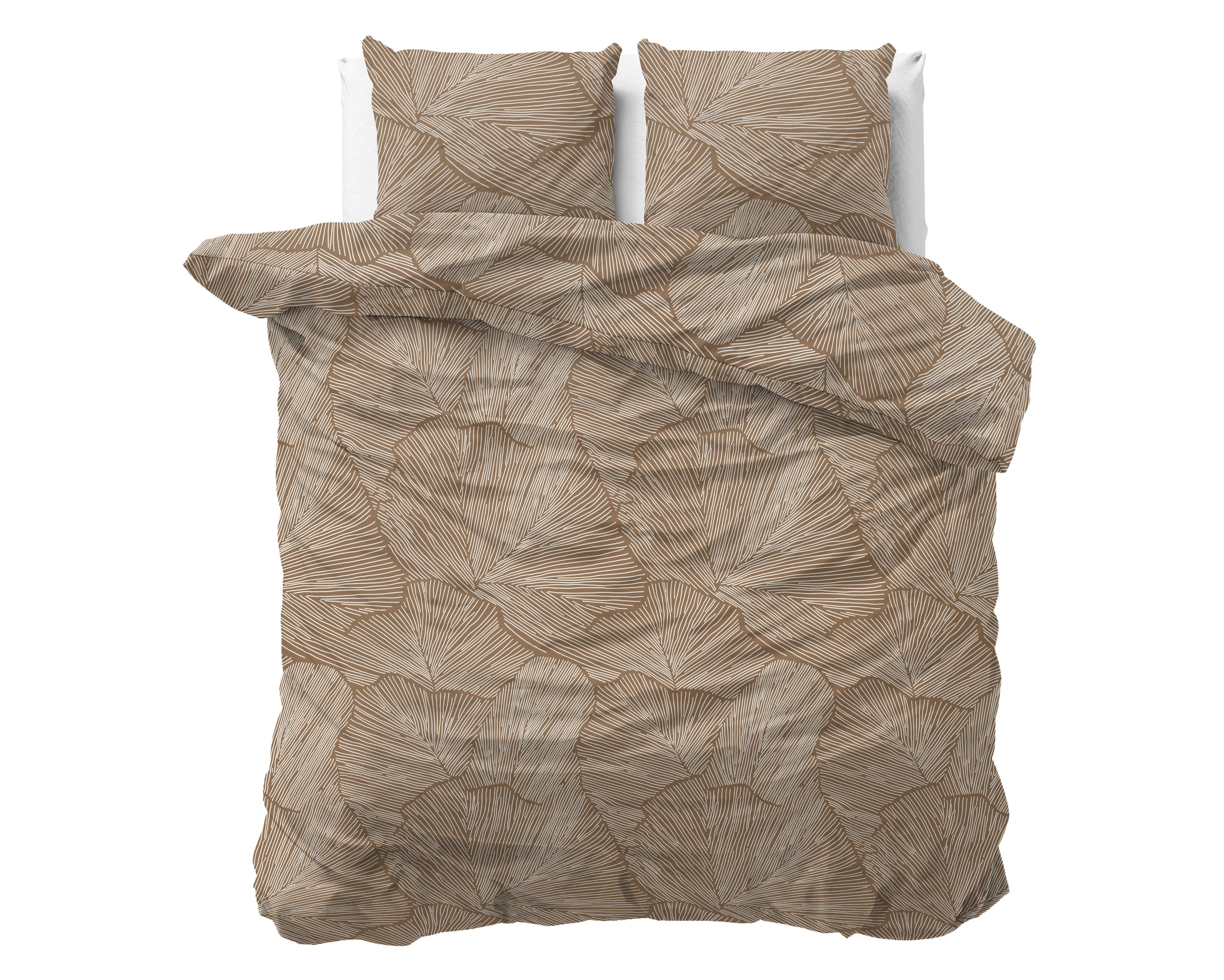NordDream Pure Amber pussilakana 140x200 beige puuvilla