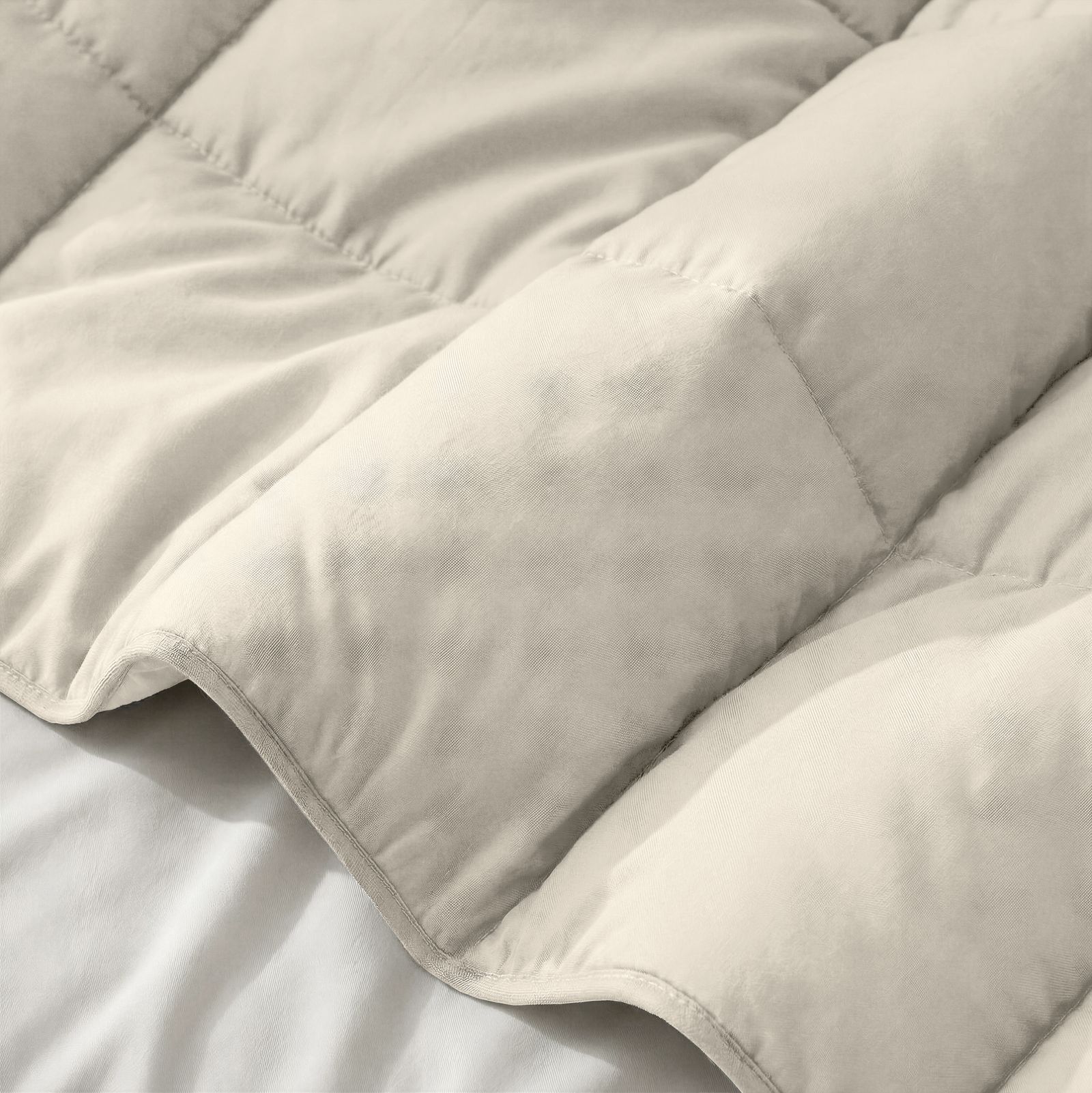 NordDream Lazy Percale Beige peitto 200x220 pussiton