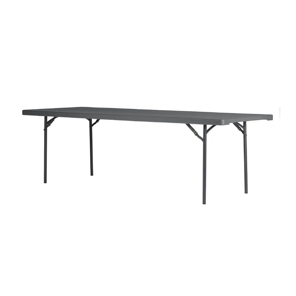 Zown taittopöytä 240×91 cm pitkä kokoontaitettava