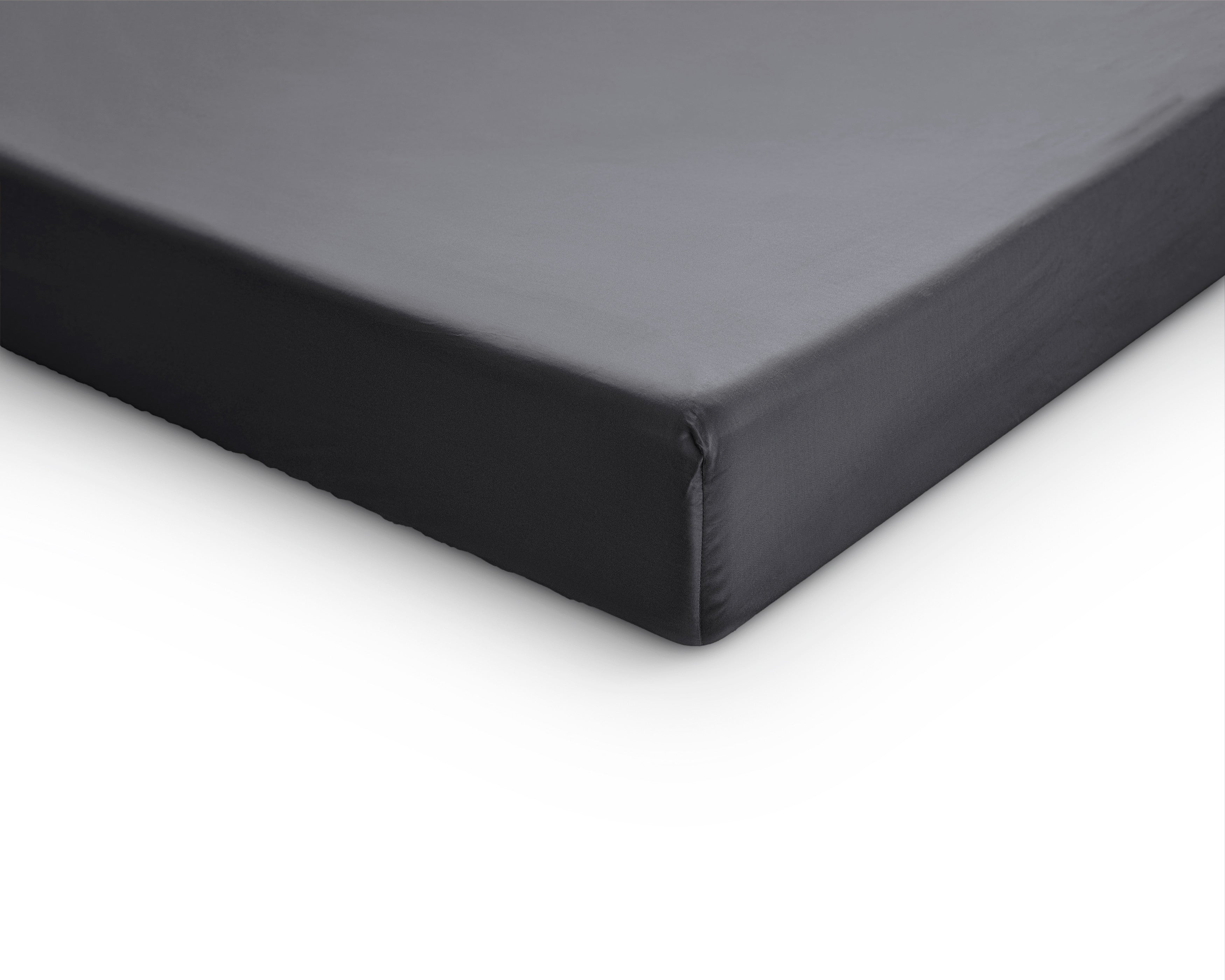 NordDream Satin Topper aluslakana antrasiitti puuvilla