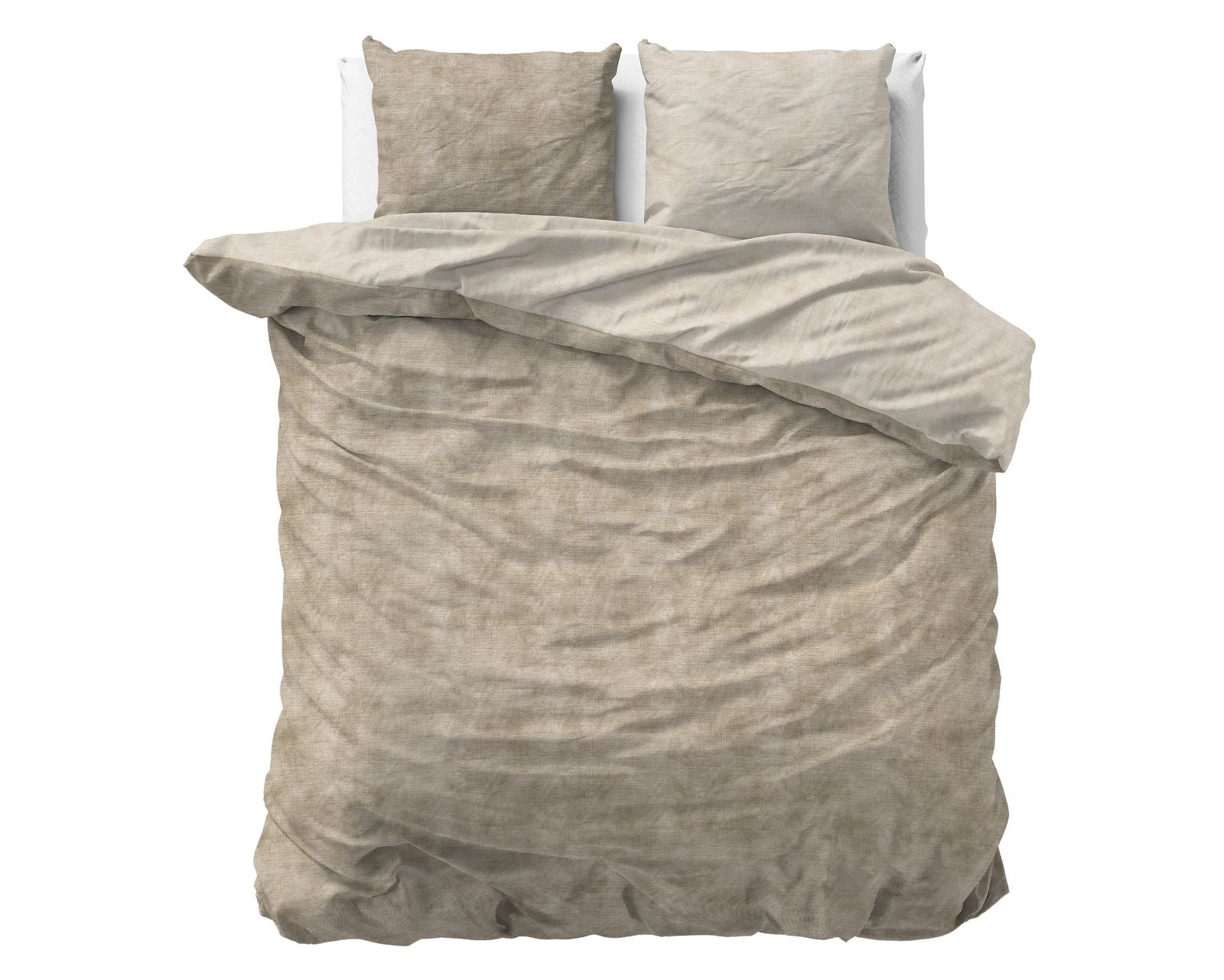 NordDream Flanel Washed Cotton pussilakana taupe