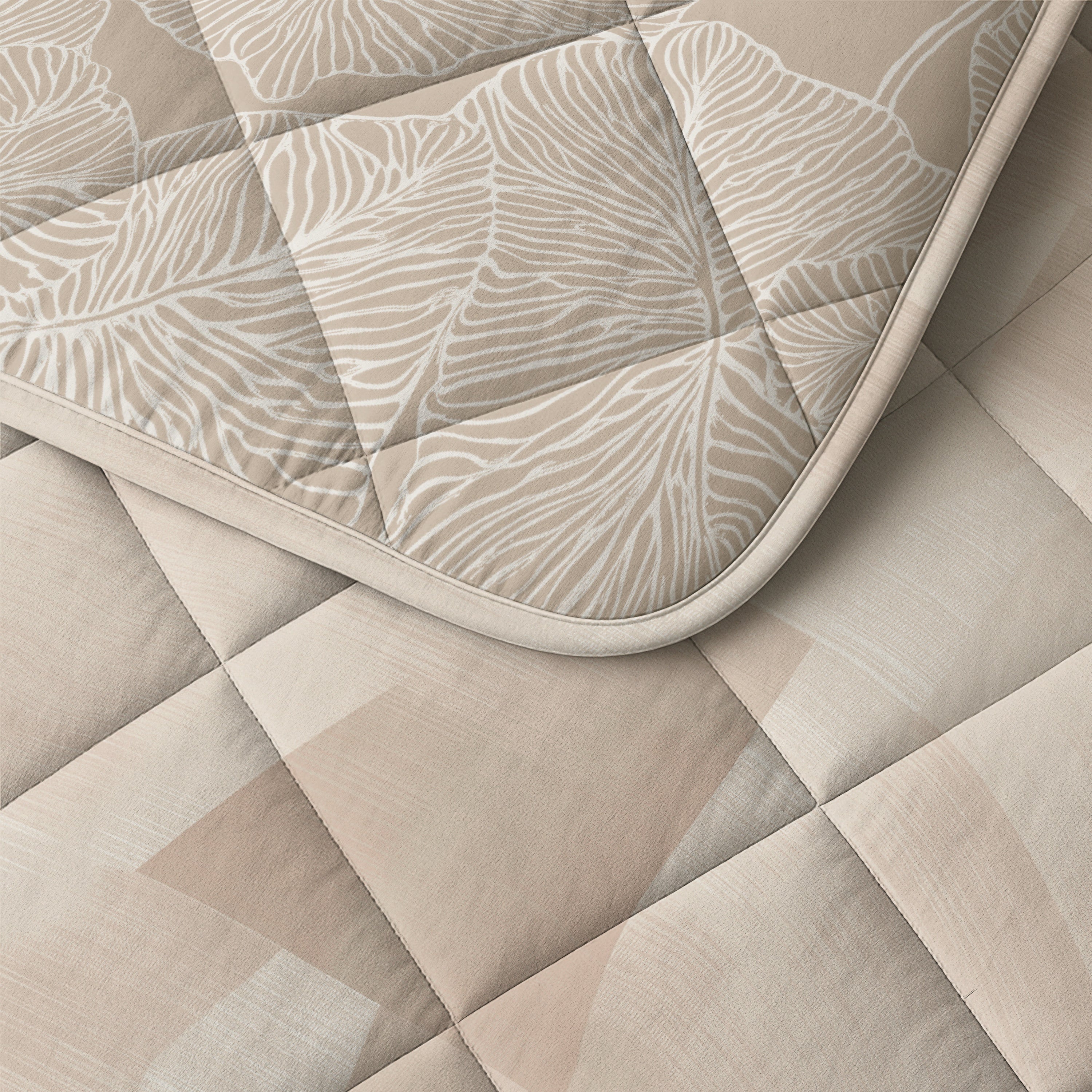 NordDream Lazy peitto 140x200 beige Triangles-kuvio