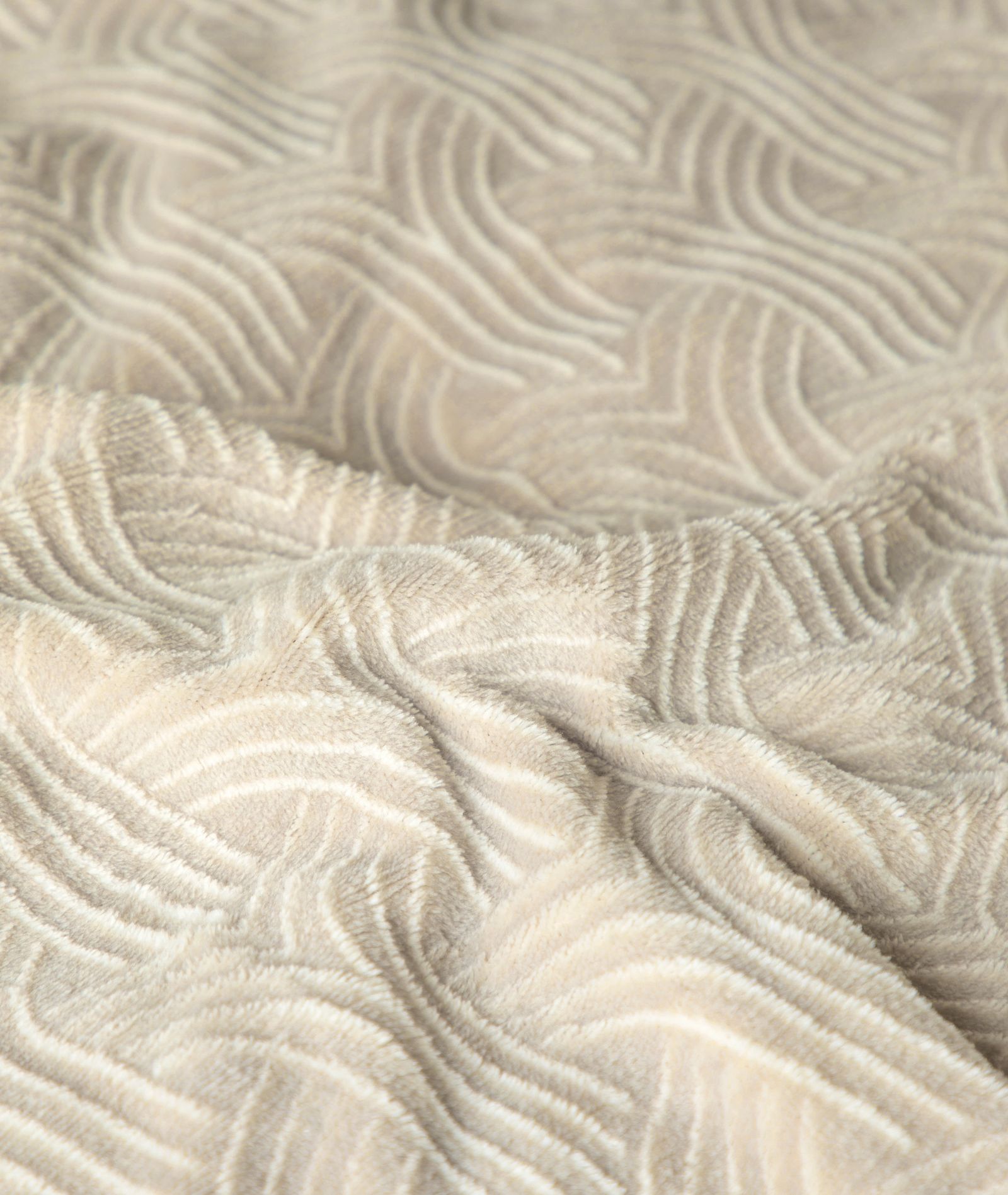 NordDream Flanel pussilakana Art beige 200x220 cm sis lakanat