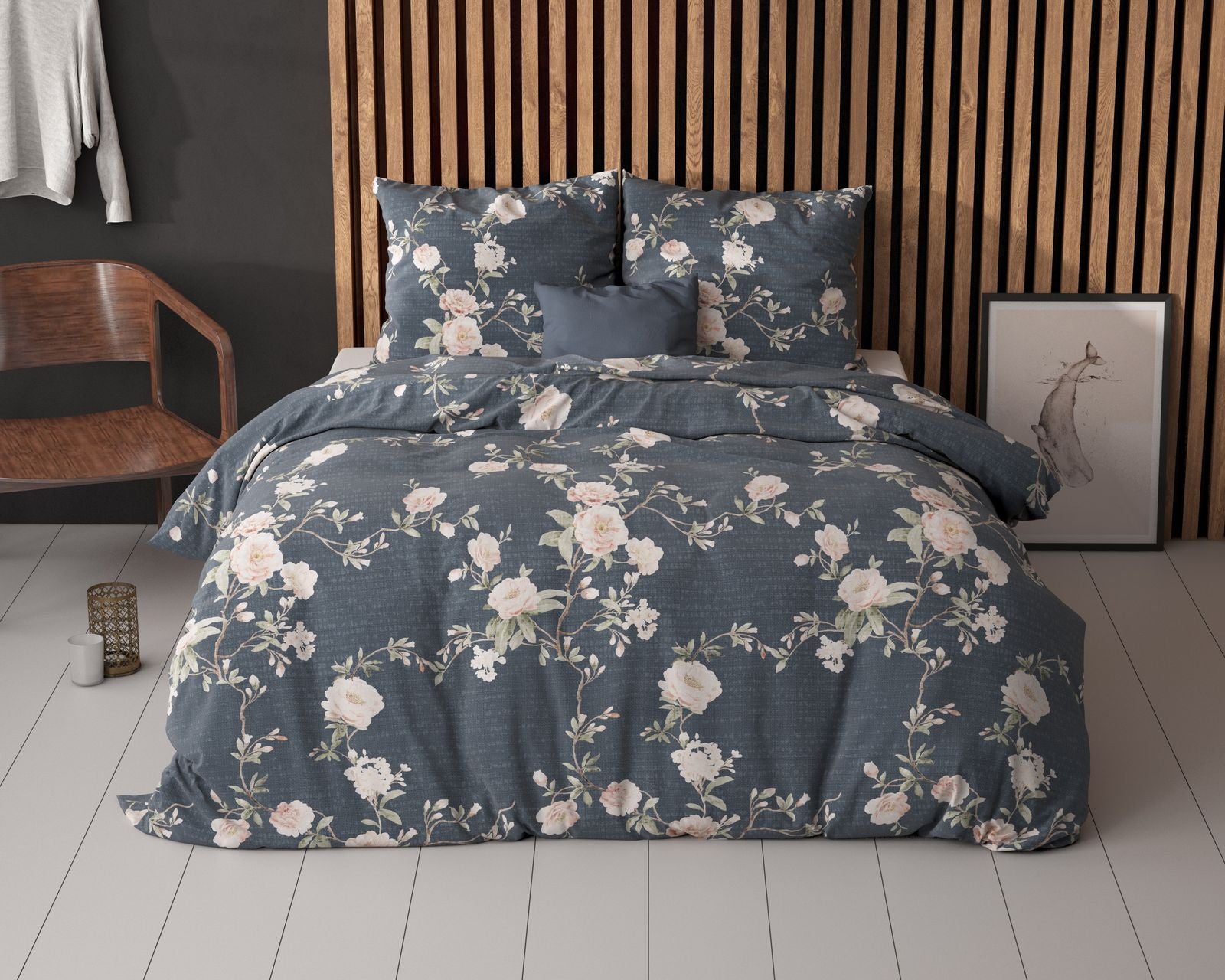 NordDream Elegance Eloise 2 Indigo pussilakana 200x200/220