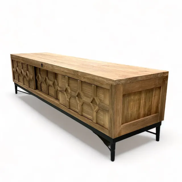 Sasus Vernon TV-taso 220x45x50 cm puunvärinen