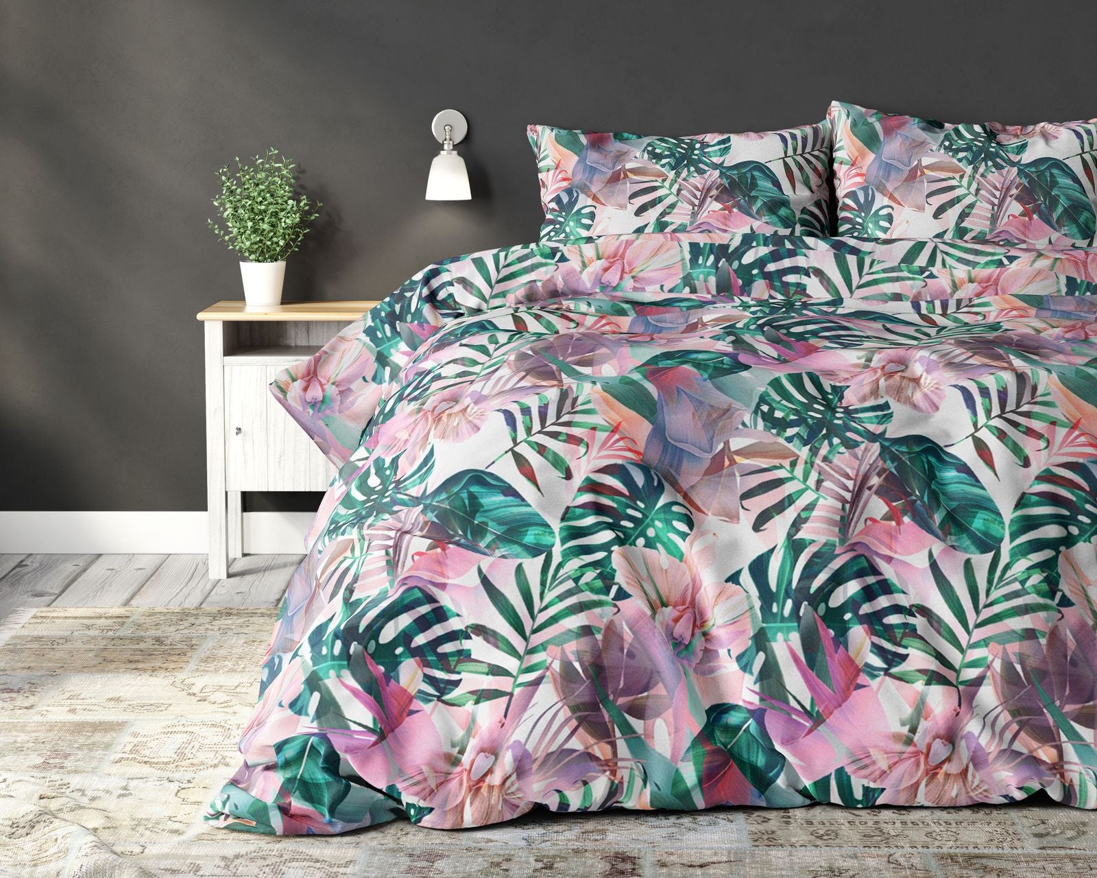 NordDream Elegance Sleepy Nights pussilakana 240x220 moniväri