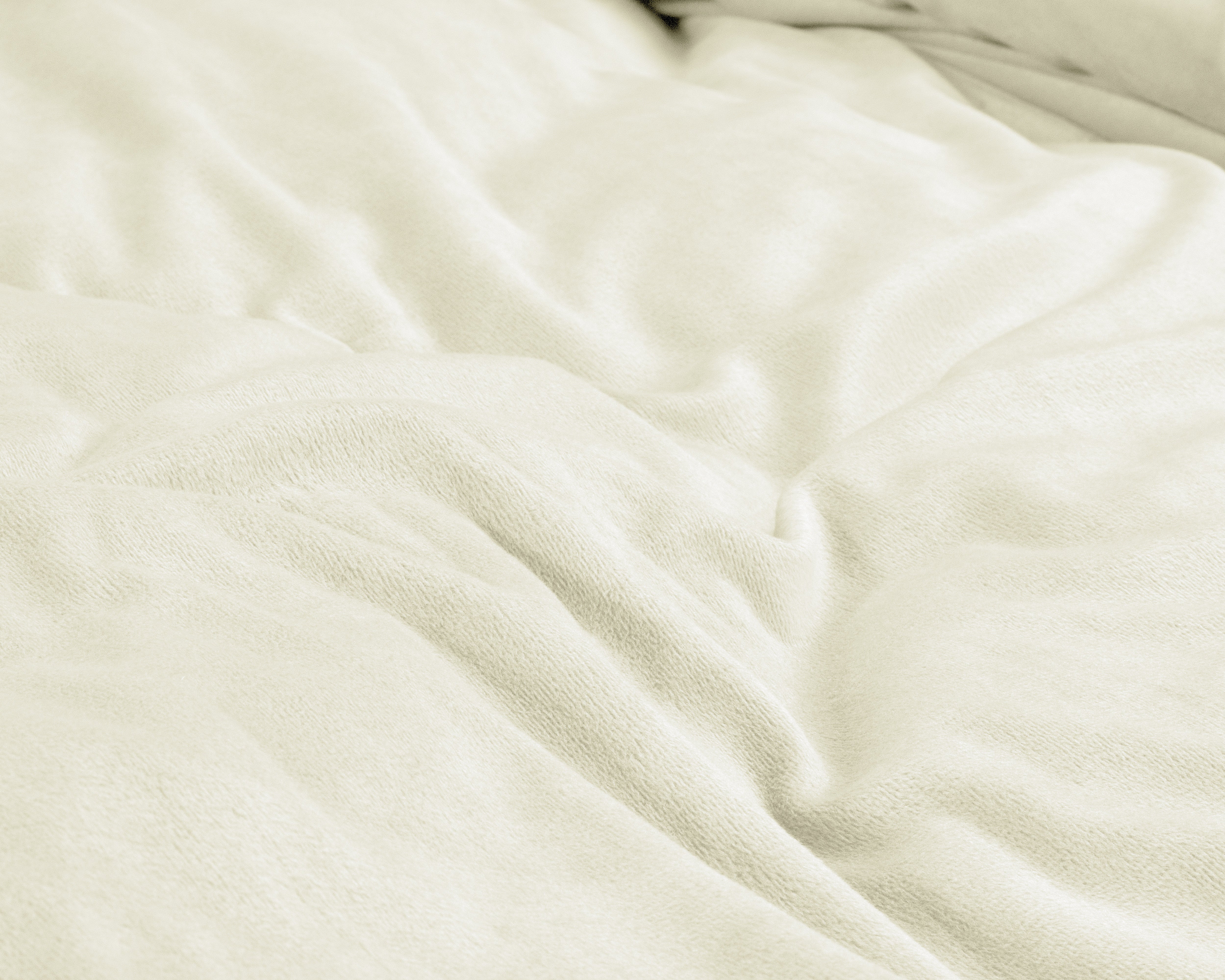 NordDream Velvet Uni pussilakanasetti kerma 200x220 cm