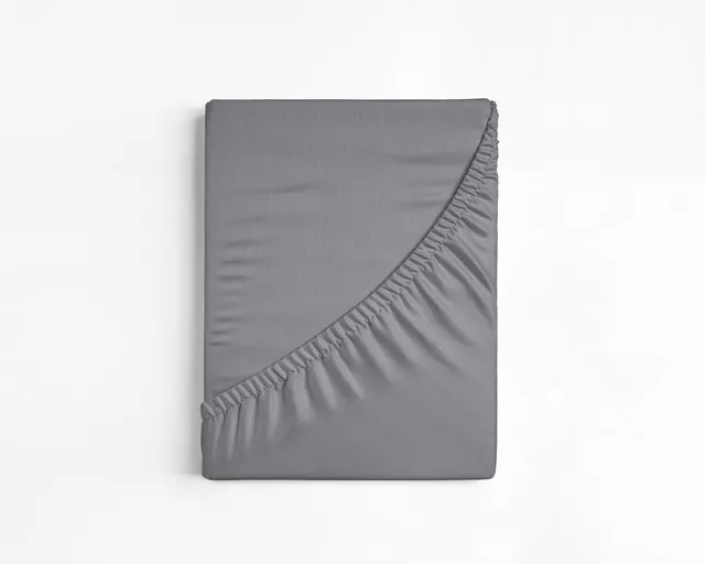 NordDream Katoen topper-aluslakana 140x200 harmaa puuvilla