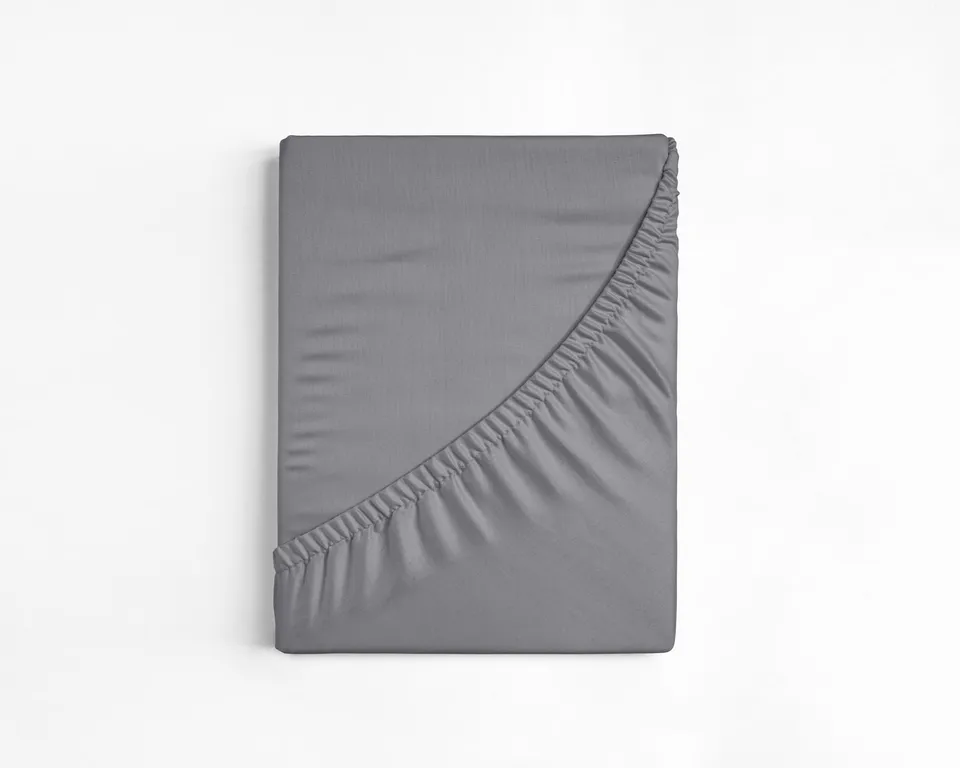 NordDream Katoen topper-aluslakana 140x200 harmaa puuvilla