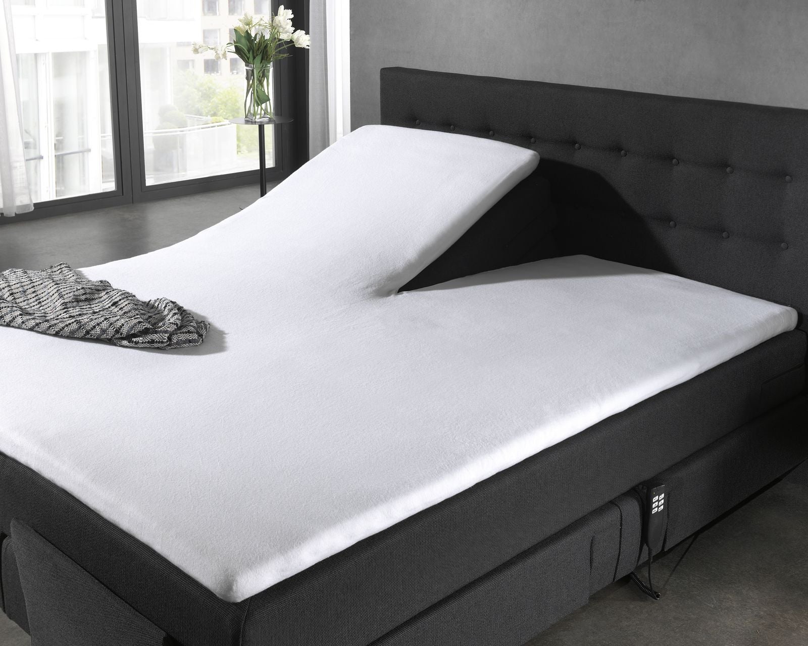 NordDream Molton splittopper aluslakana 200x200/220 puuvilla