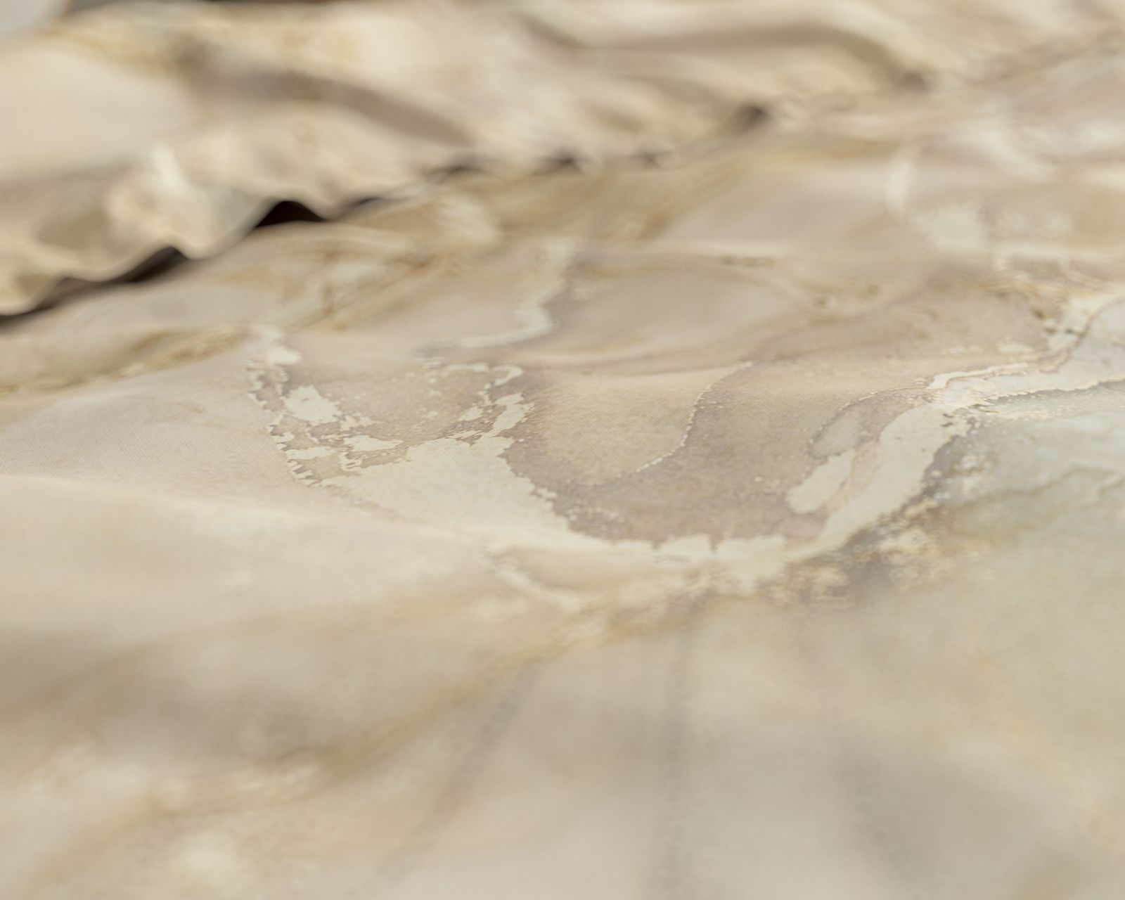 NordDream Marble Botticino satiinipussilakana 240x220 taupe