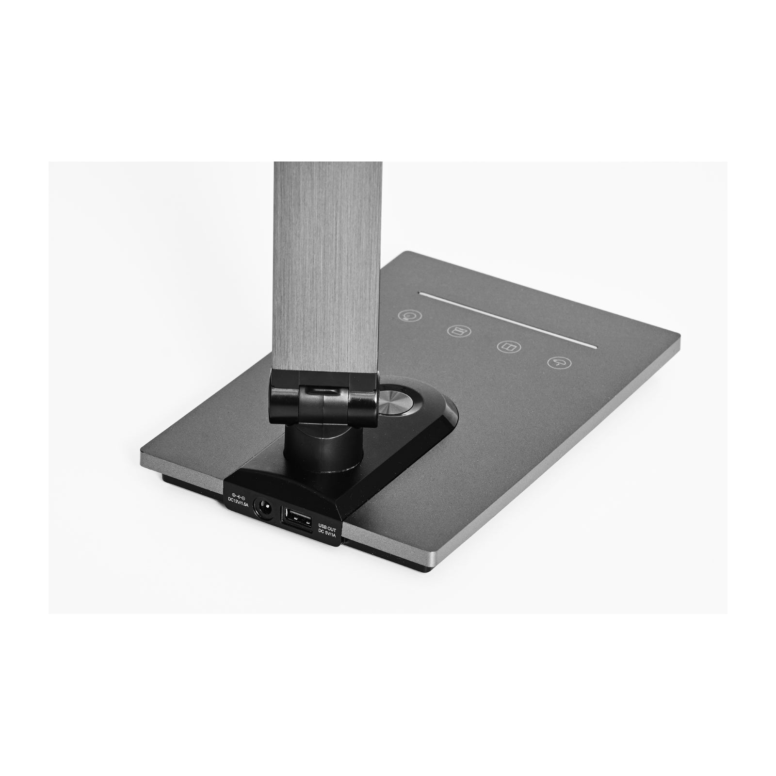 Stoo LED valaisin hopea-valkoinen USB-portilla