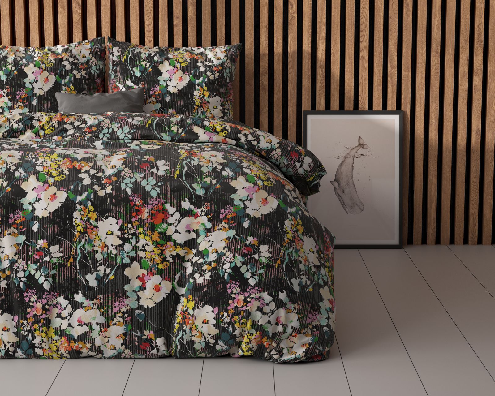 NordDream Elegance Jolisa 2 pussilakana 140x220 musta