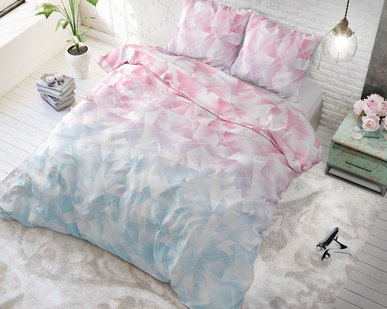 NordSleeps NordDream Air Soft pussilakana 200x220 valkoinen