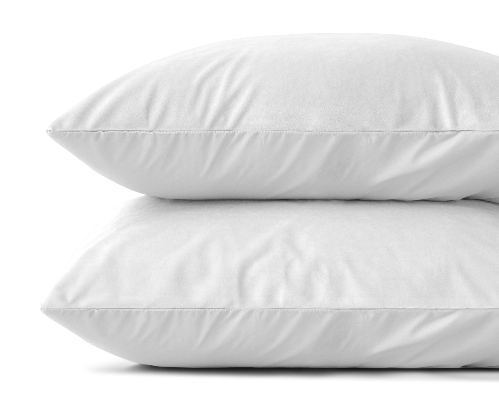 NordDream Velvet tyynyliina valkoinen 60x70 2-pack sametti