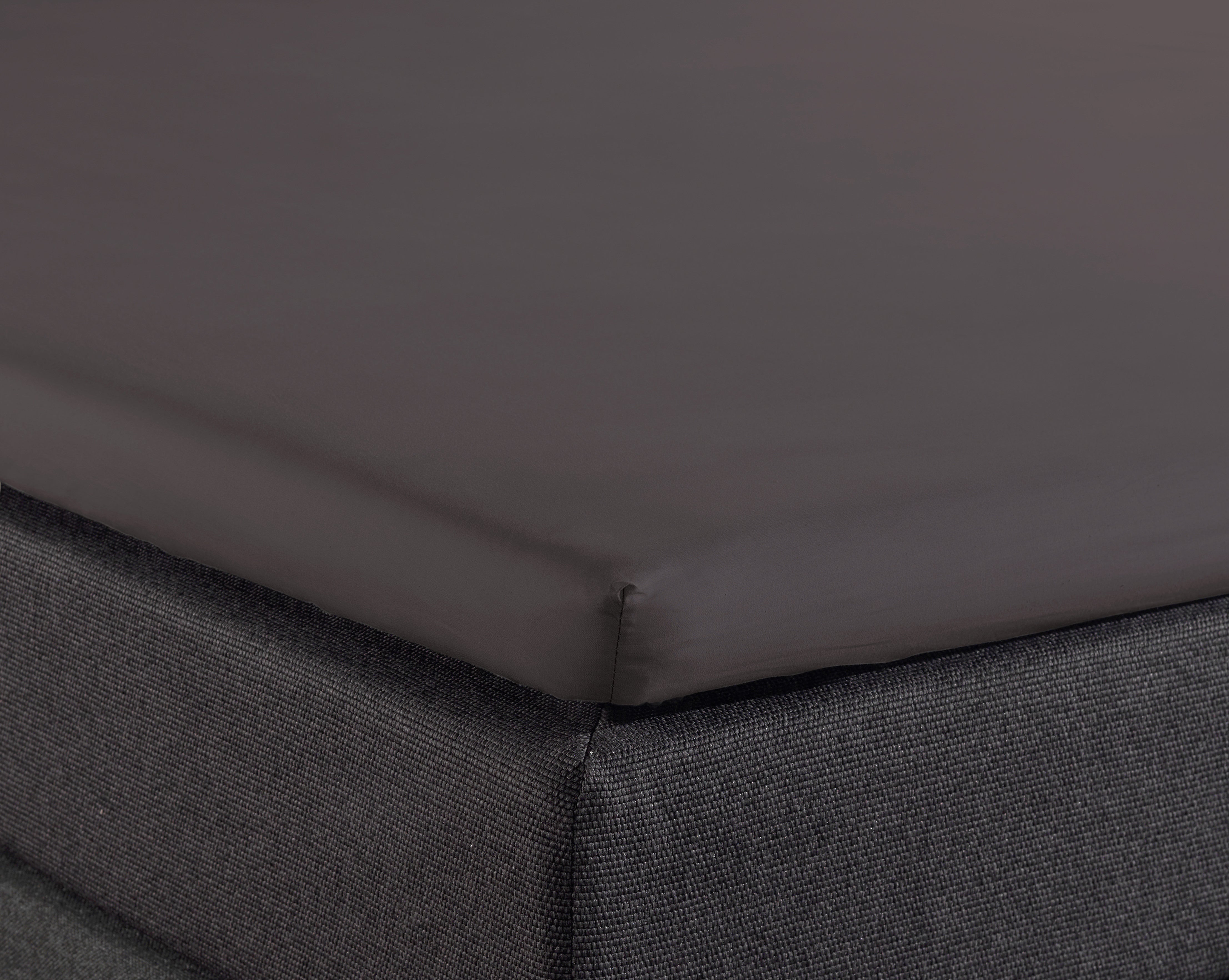 NordSleeps NordDream aluslakana 180x200 antrasiitti puuvilla