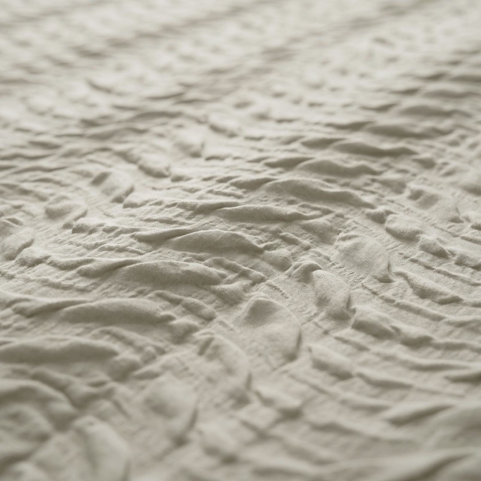 NordDream Embossed Curve 3D pussilakana cream 140x200 mikrokuitu