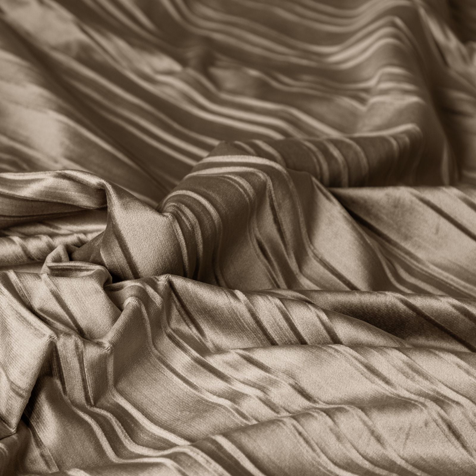 NordDream Velvet Lining pussilakana taupe 200x200/220 cm sametti