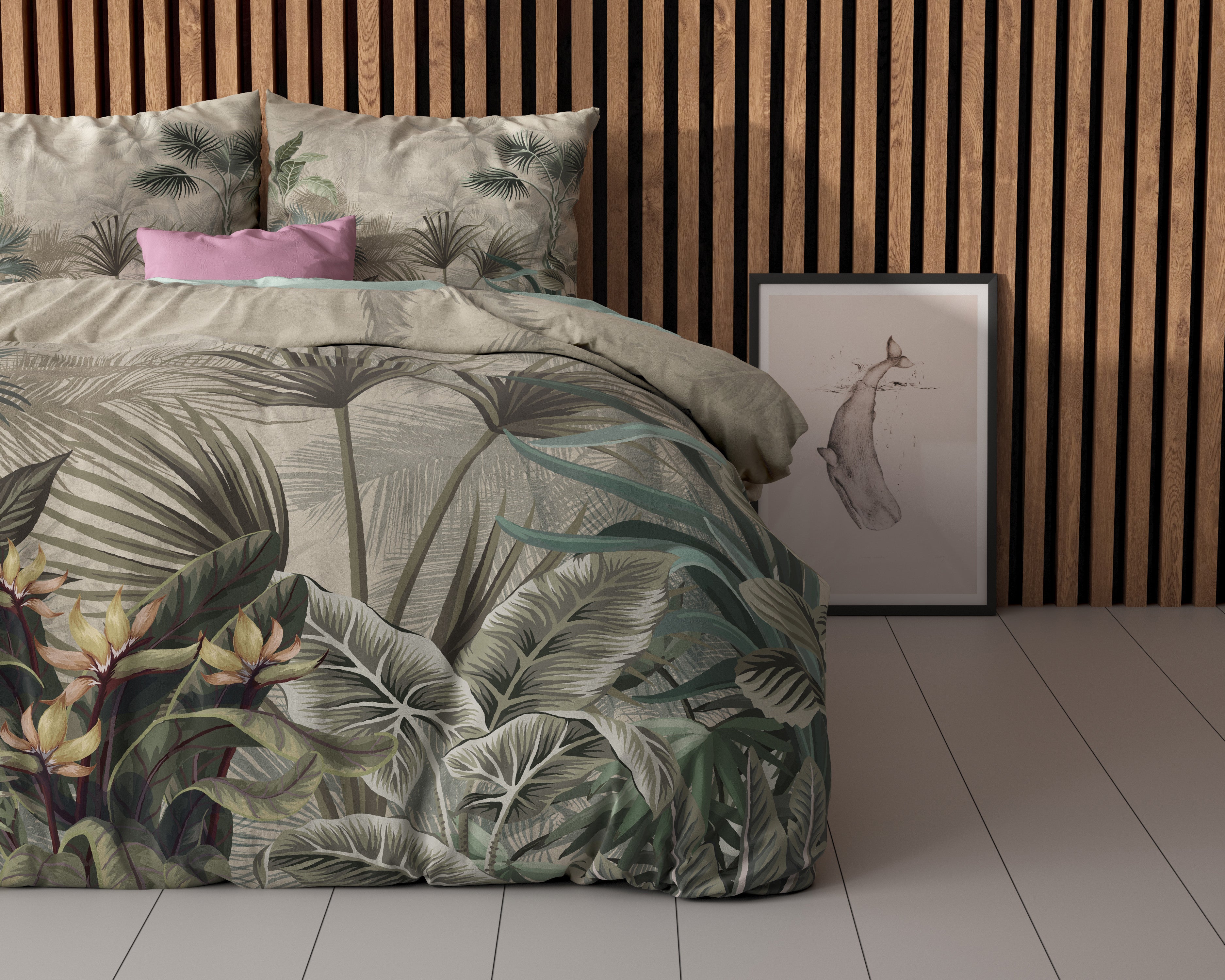 NordDream Essentials Macy pussilakanasetti 240x200 vihreä