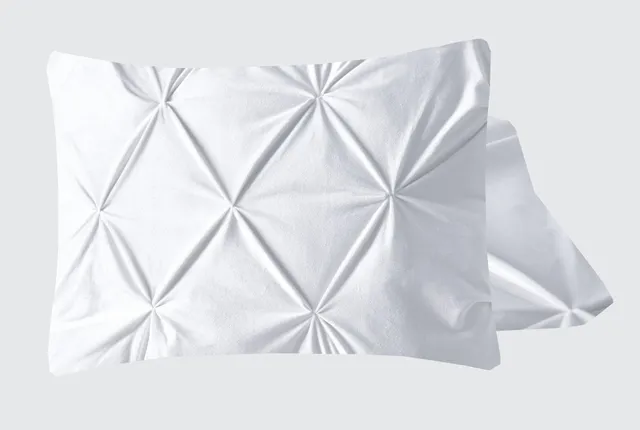 NordDream Velvet Pintuck tyynynpäällinen valk 60x70 2-pack