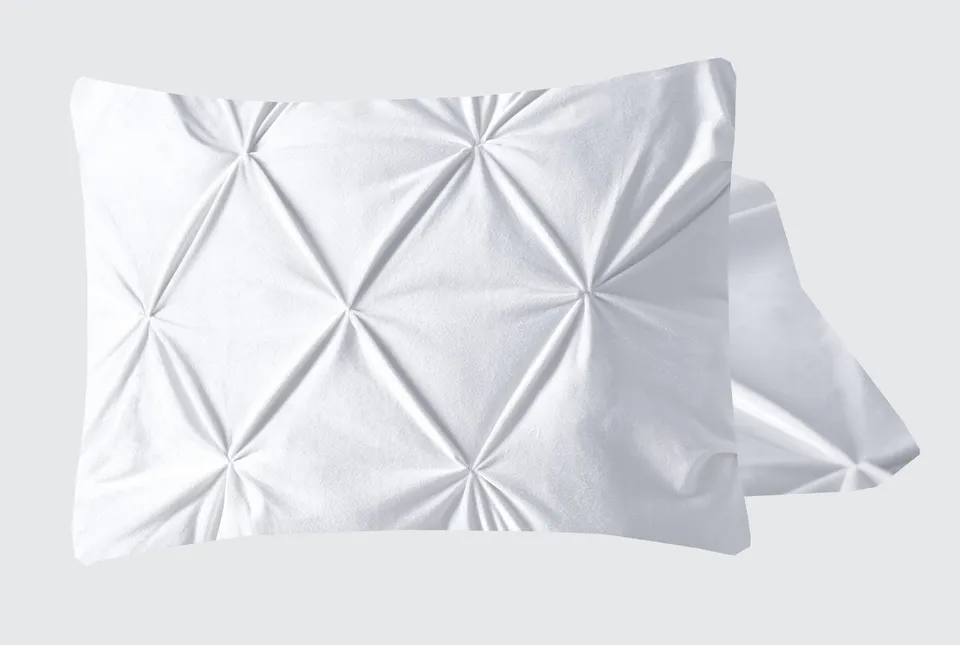 NordDream Velvet Pintuck tyynynpäällinen valk 60x70 2-pack
