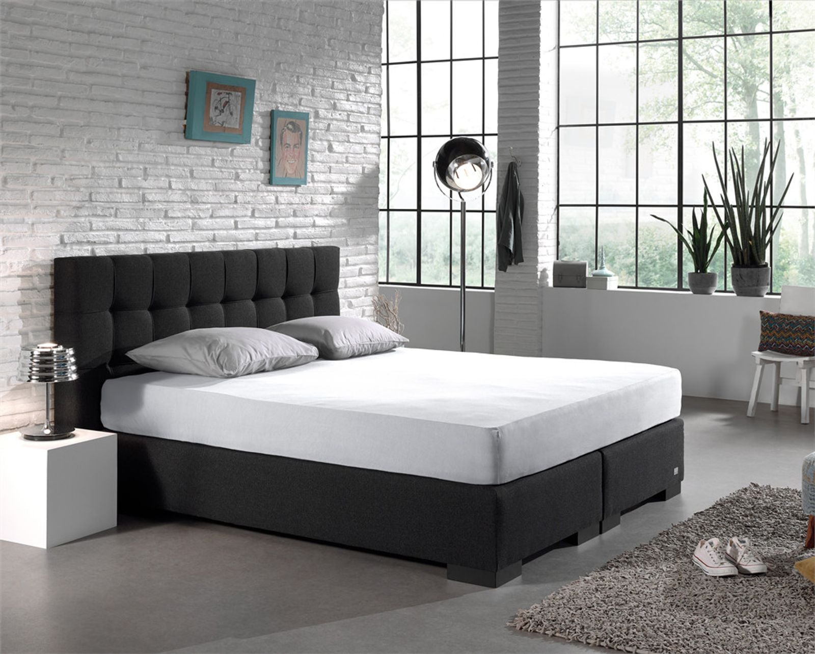 NordSleeps NordDream Jersey aluslakana valkoinen 220 gsm