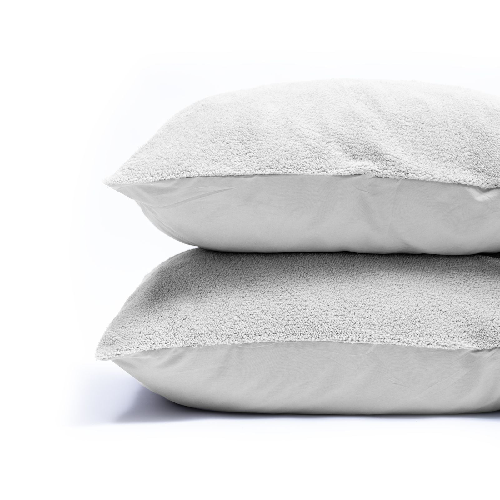 NordDream Teddy tyynyliina 60x70 harmaa 2-pack lämmin