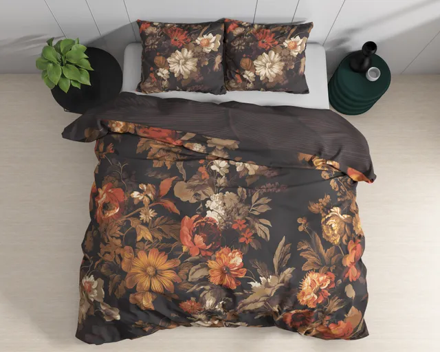 NordDream Nature Art Flowers pussilakana ruskea