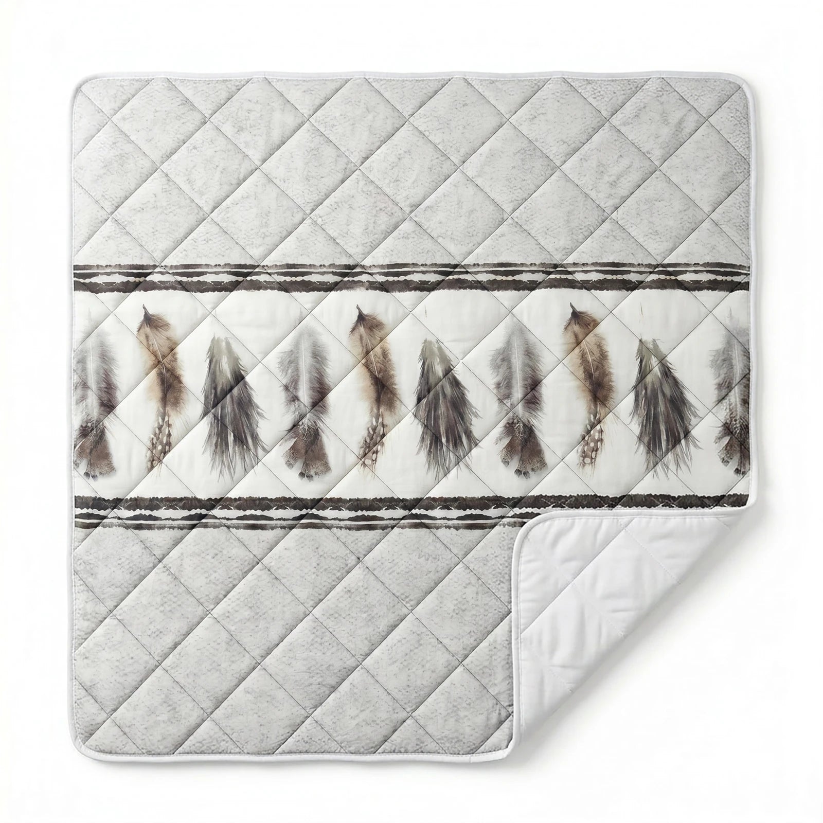 NordDream Feathers peitto 200x200 pussilakanaton valkoinen