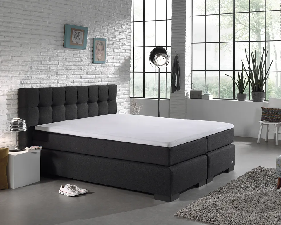 NordDream Molton topper-aluslakana 160x200 puuvilla 15cm