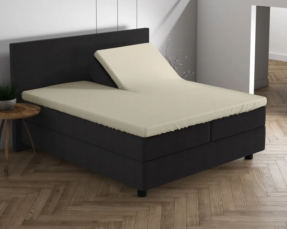 NordSleeps NordDream Dubbel Jersey 220 aluslakana kerma 180x200/220 joustava