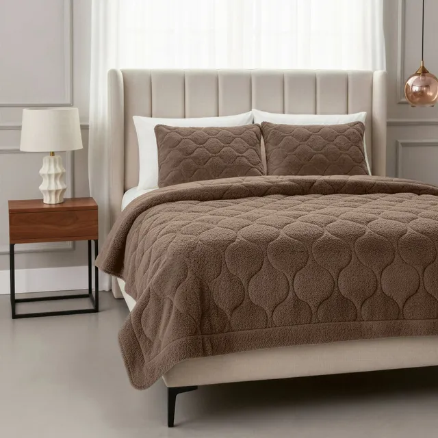 NordDream Lazy Teddy peitto ilman päällistä taupe 200x200