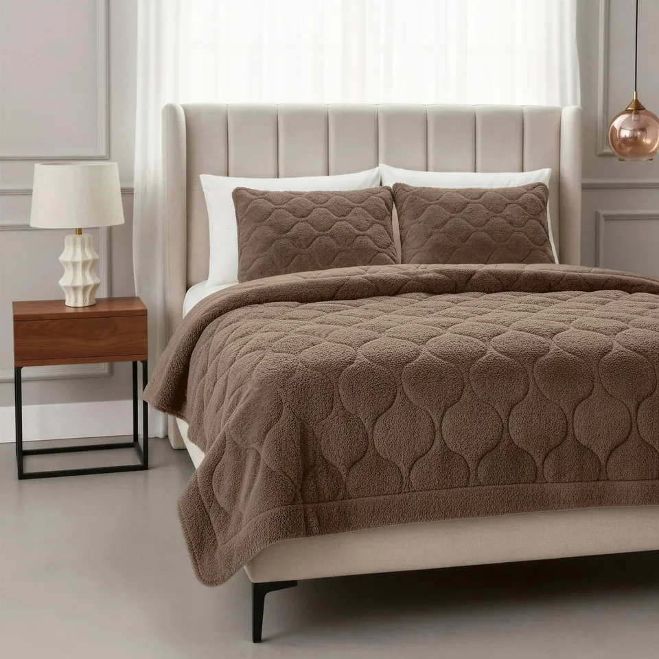 NordDream Lazy Teddy peitto ilman päällistä taupe 200x200