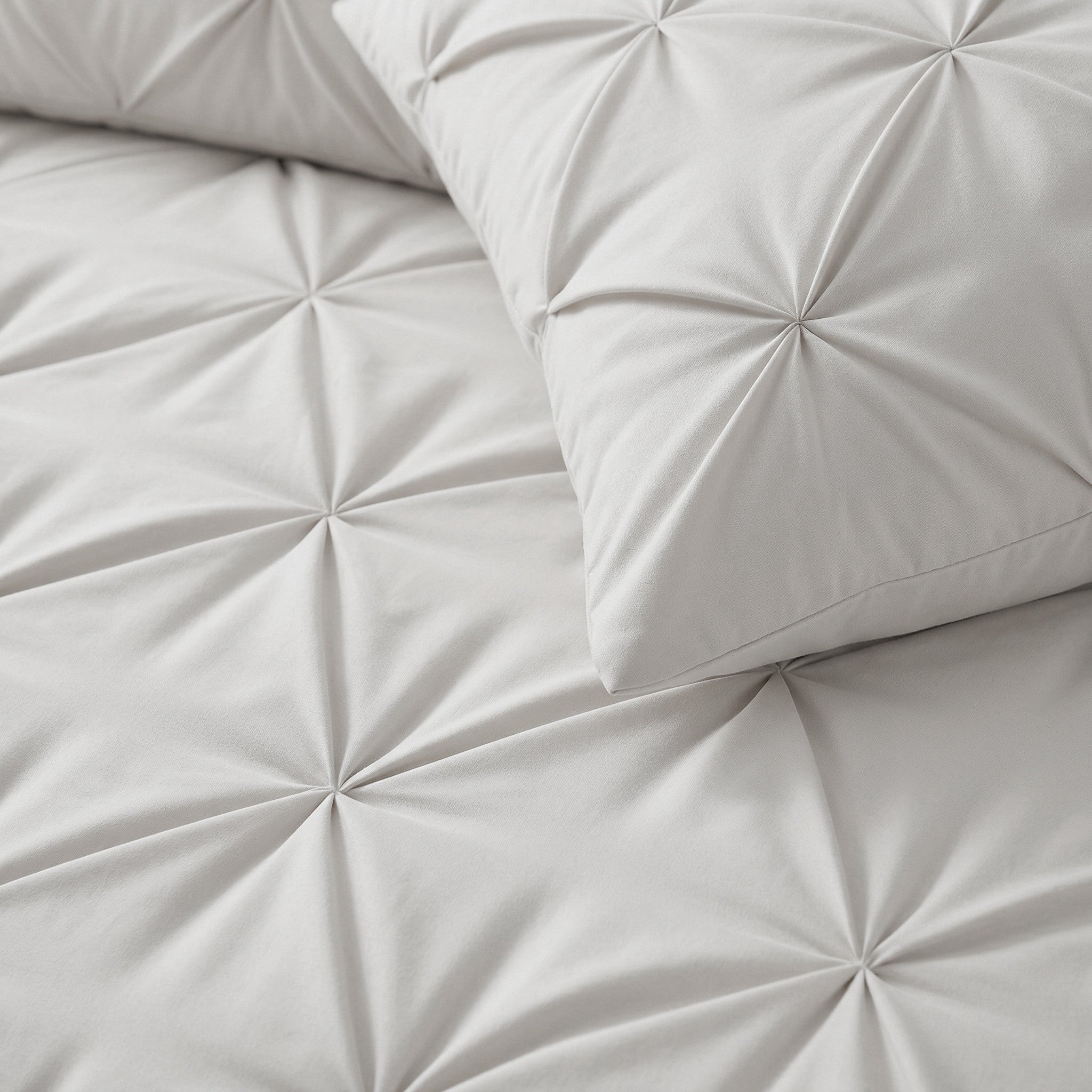 NordDream Lazy Pintuck tyynyliinat 60x70 2-pack luonnonvalkoinen