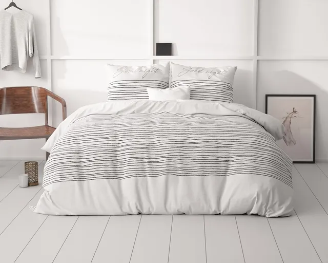 NordDream Classy Sleeptight 2 pussilakana 200x200/220 valkoinen