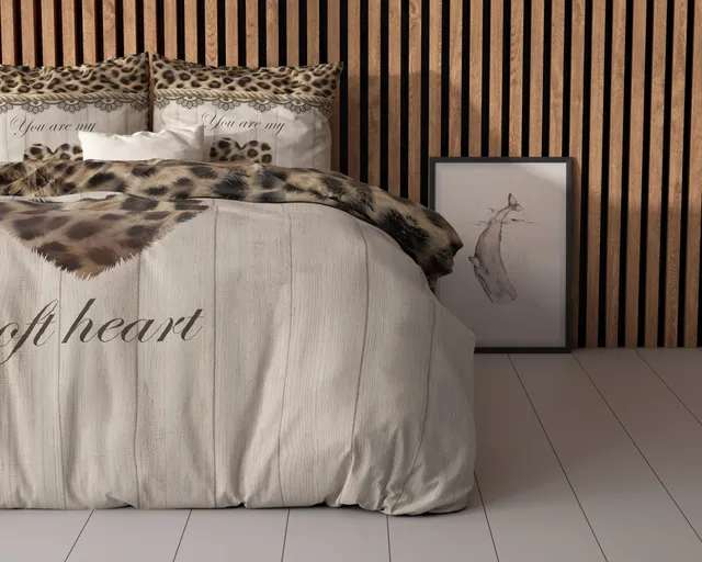 NordDream Essentials You Are My Heart pussilakana 240x200/220 hiekka