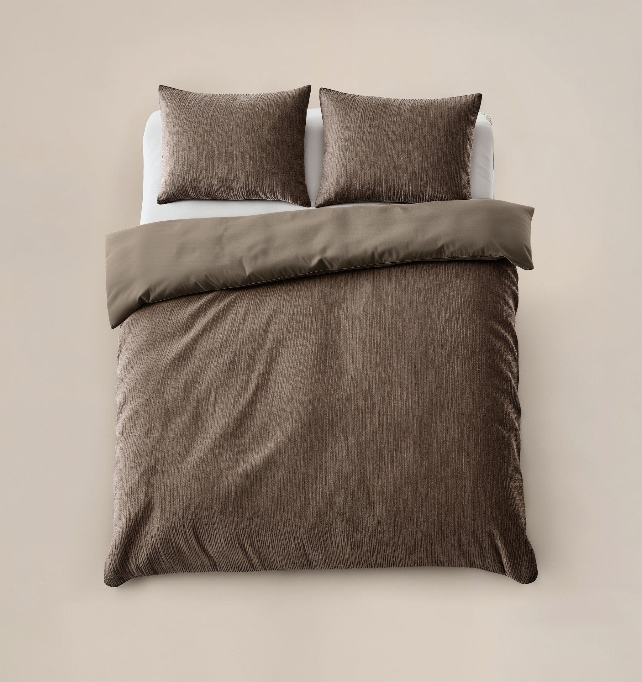 NordDream Velvet Cartier pussilakana taupe 200x220