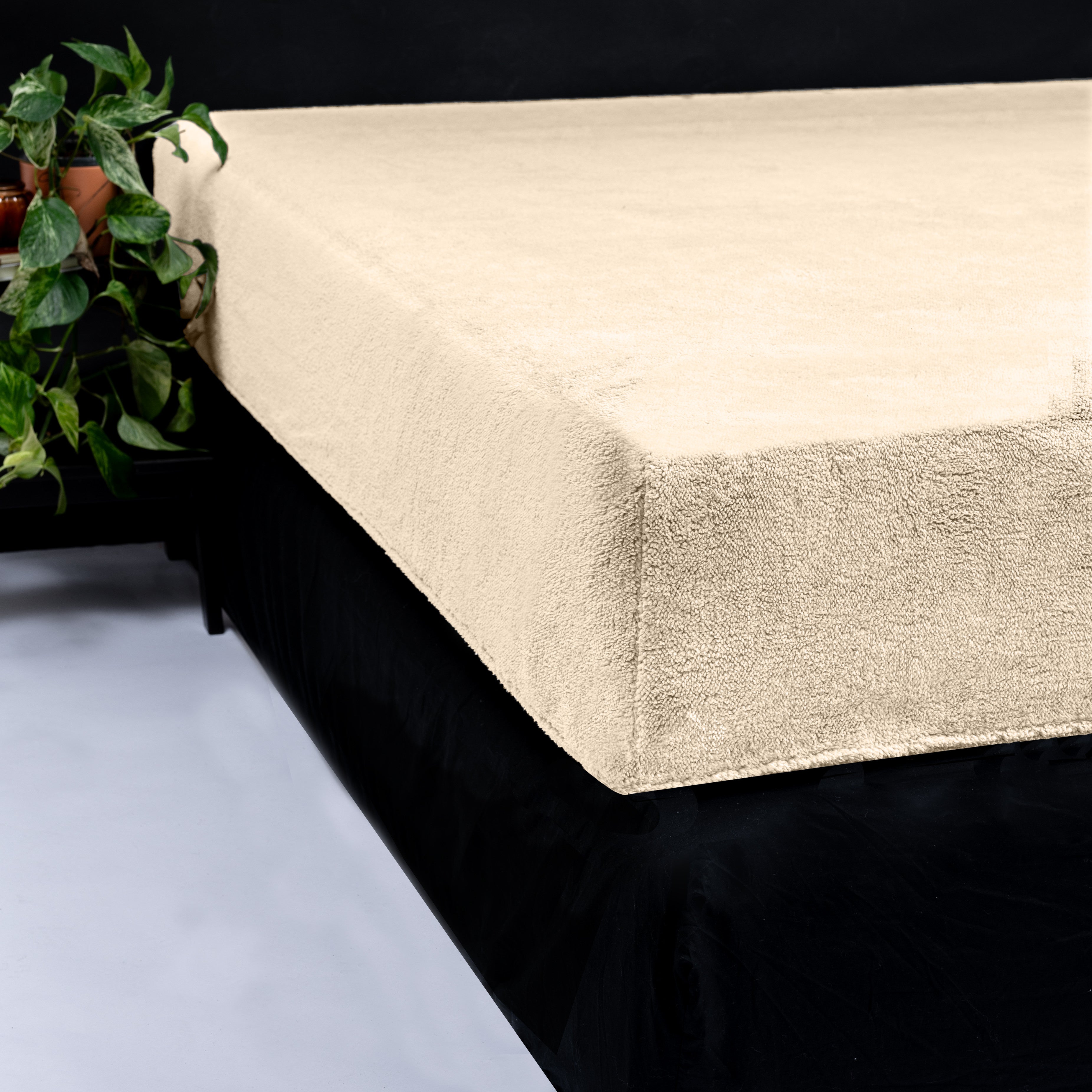 NordDream Teddy Taupe aluslakana 180x200 teddykangas